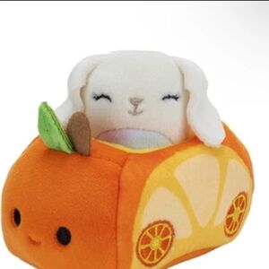 Squishmallow 2" Robyne Bunny Rabbit Squishville Orin Car Vehicle NWOT Orange HTF